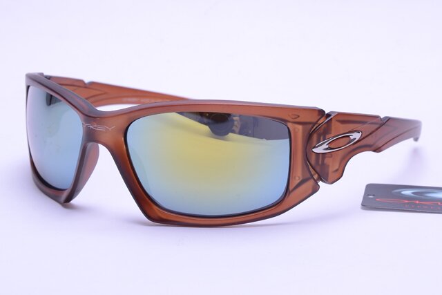 Oakley Active Lunettes De Soleil Jaune/Bleu
