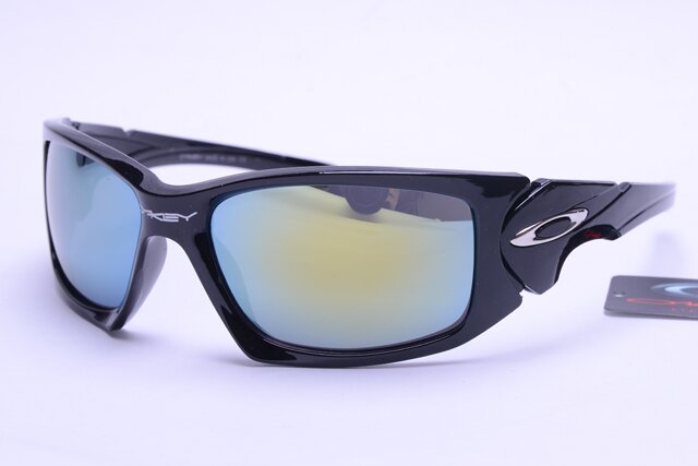 Oakley Active Lunettes De Soleil Jaune/Bleu