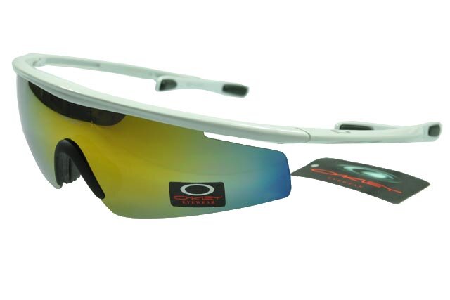 Oakley Asian Fit Lunettes De Soleil Lumi&egrave;re Jaune