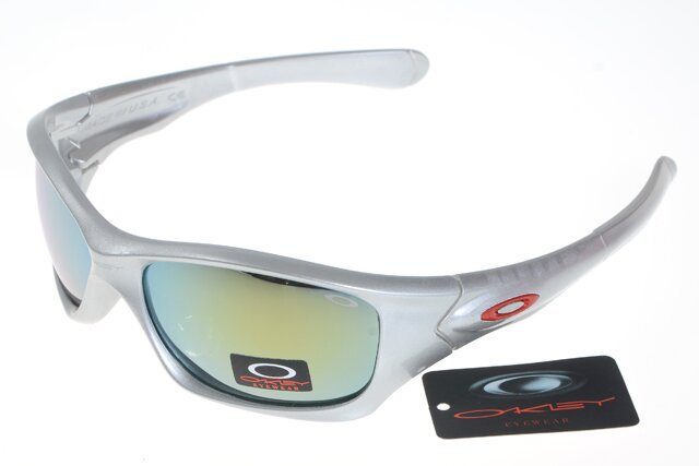 Oakley Crankcase Lunettes De Soleil Jaune/Bleu