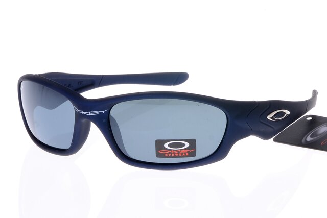Oakley Flak Jacket Lunettes De Soleil Lumi&egrave;re Bleu