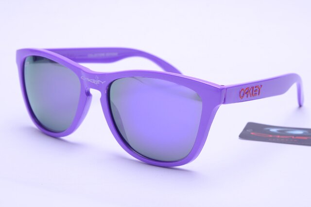 Oakley Frogskins Lunettes De Soleil Lumi&egrave;re Bleu