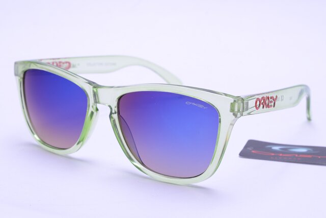Oakley Frogskins Lunettes De Soleil Lumi&egrave;re Bleu