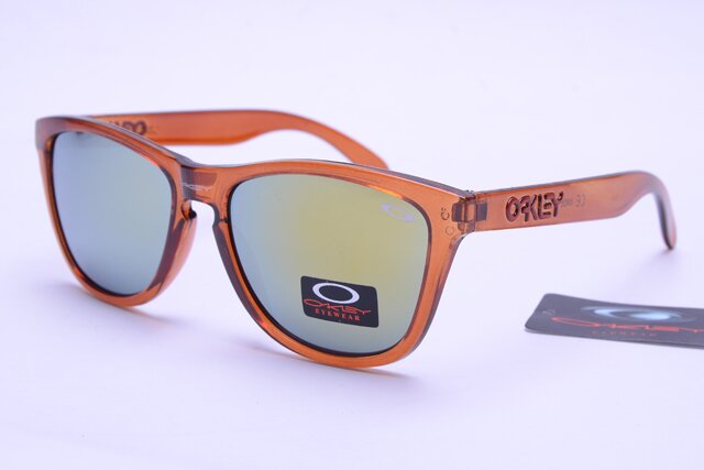 Oakley Frogskins Lunettes De Soleil Lumi&egrave;re Brun