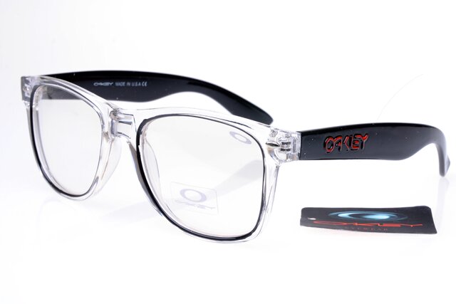 Oakley Frogskins Lunettes De Soleil Transparent Blanc