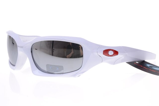 Oakley Gascan Lunettes De Soleil Transparent Blanc