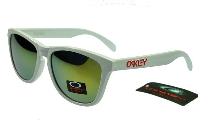 Oakley Limited Editions Lunettes De Soleil Gris/Blanc Frame