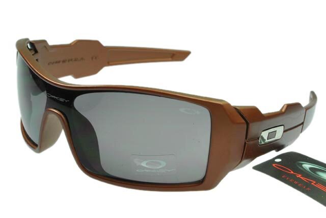 Oakley Limited Editions Lunettes De Soleil Lumi&egrave;re Brun Frame