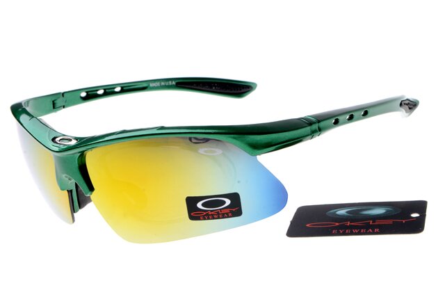 Oakley Pro M Frame Lunettes De Soleil Bleu/Jaune