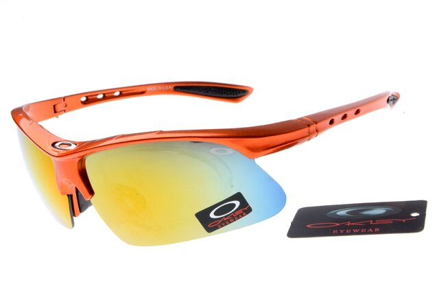 Oakley Pro M Frame Lunettes De Soleil Bleu/Jaune