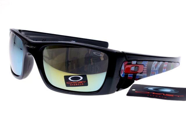 Oakley Pro M Frame Lunettes De Soleil Bleu/Noir