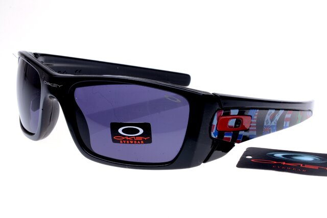 Oakley Pro M Frame Lunettes De Soleil Bleu/Noir