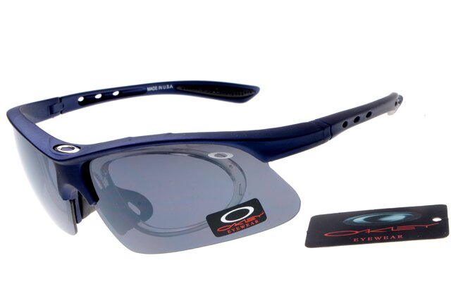 Oakley Pro M Frame Lunettes De Soleil Lumi&egrave;re Bleu