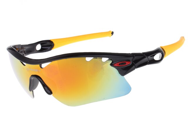 Oakley Radar Path Lunettes De Soleil Noir/Jaune Frame