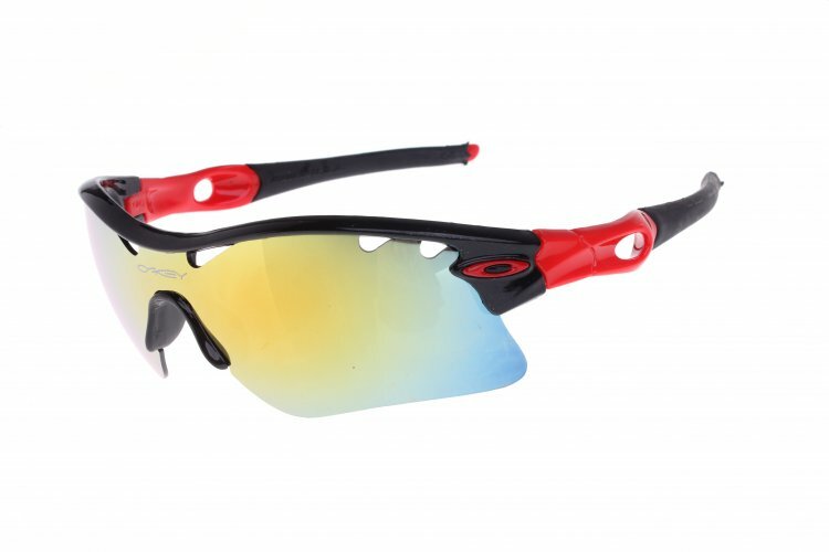 Oakley Radar Path Lunettes De Soleil Noir/Rouge Frame