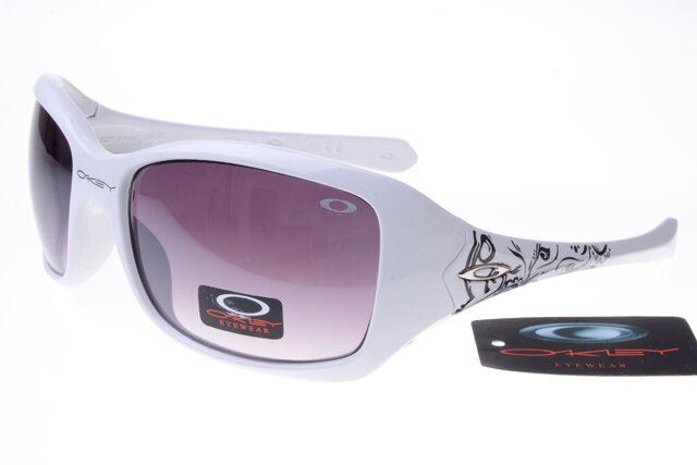 Oakley Ravishing Femme Lunettes De Soleil Blanc Frame Pourpre Le