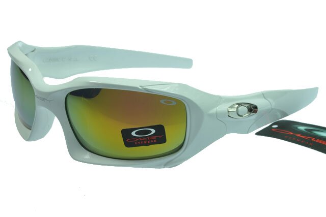 Oakley Special Editions Lunettes De Soleil Lumi&egrave;re Jaune/Blanc